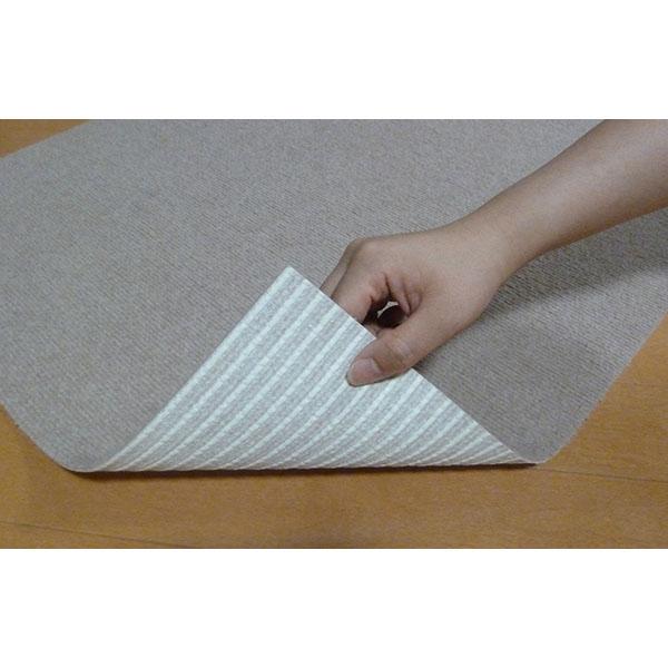 (12個セット) サンコー おくだけ吸着 獣医師推奨 ペット用撥水タイルマット 30cm×30cm 8枚入 ベージュ犬 猫 カーペット KH-52_2