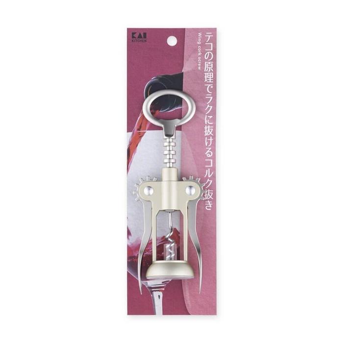 3個セット) 貝印 Kai Kitchen ワインコルク抜き ウィング DH-8219