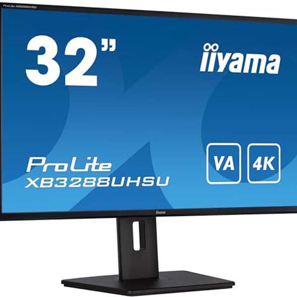 ProLite iiyama 31.5型液晶ディスプレイ XB3288UHSU-B5 液晶モニター 