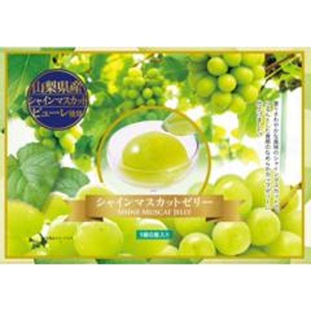 ドウシシャ シャインマスカット　6袋 山梨県産シャインマスカットゼリー スナック菓子の : 6個 菓子
