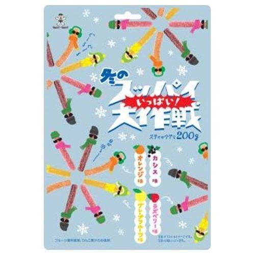 旺旺 冬のスッパイいっぱい大作戦 200g×4袋 : スナック菓子のポイポイ