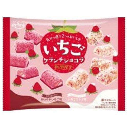 正栄デリシィ いちごクランチショコラ 84g×14袋 : スナック菓子の