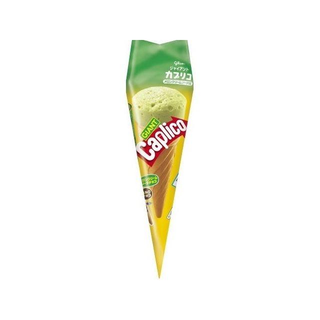 グリコ（glico） ジャイアントカプリコ クリームソーダ 1本×10個