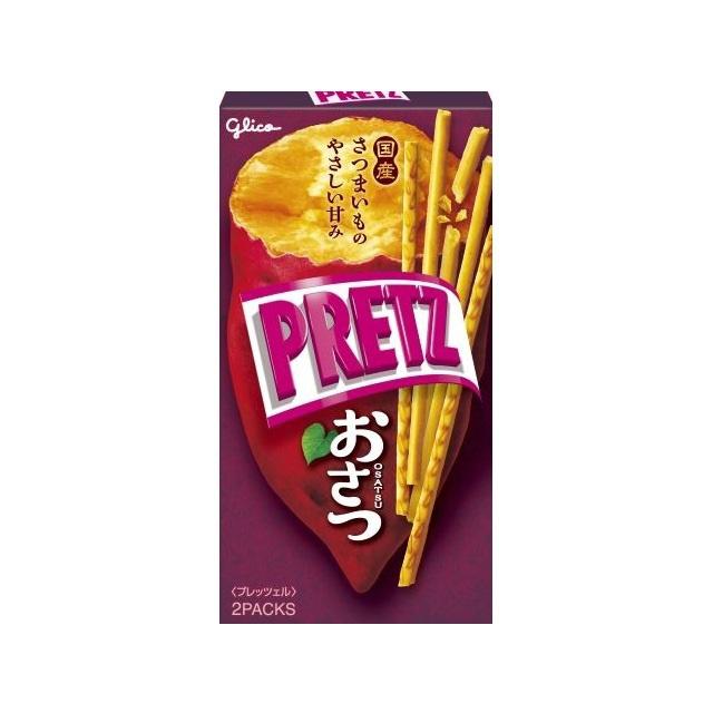 グリコ（glico） プリッツ おさつ 62g×10個 : スナック菓子のポイポイ