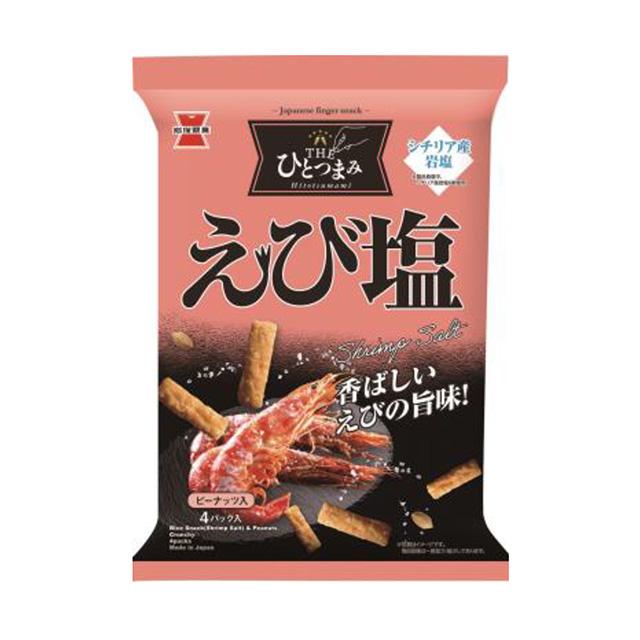 岩塚製菓 THEひとつまみ えび塩 70g×12袋 : スナック菓子のポイポイ
