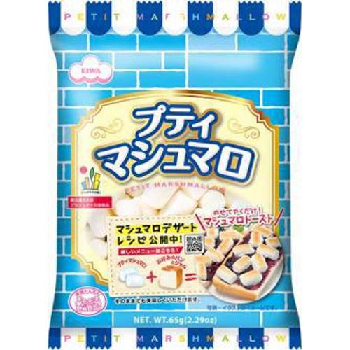 エイワ プティマシュマロ 65g×12入 : スナック菓子のポイポイ