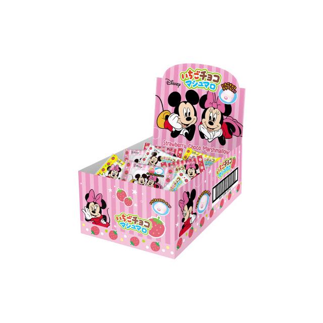 エイワ ミッキー＆ミニーいちごチョコマシュマロ（箱） 30個