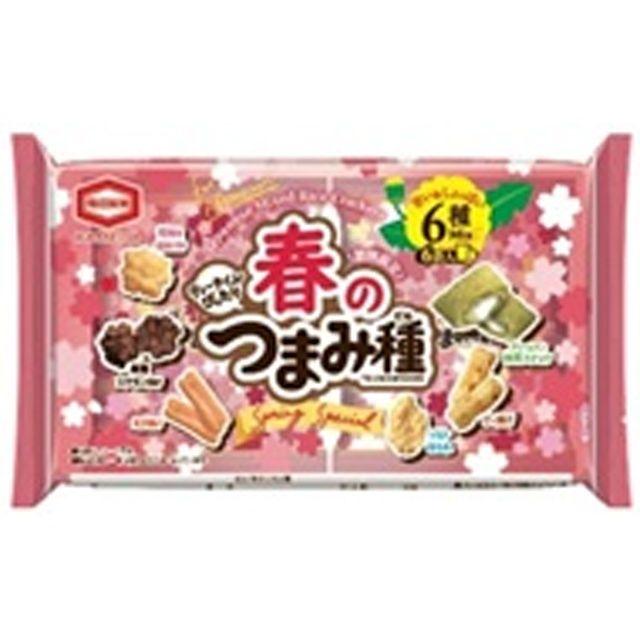 亀田製菓 春のつまみ種 90g×12袋 : スナック菓子のポイポイマーケット