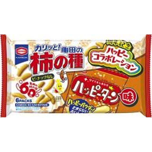 亀田の柿の種 亀田製菓 ハッピーターン味 120g×12袋 : スナック菓子の