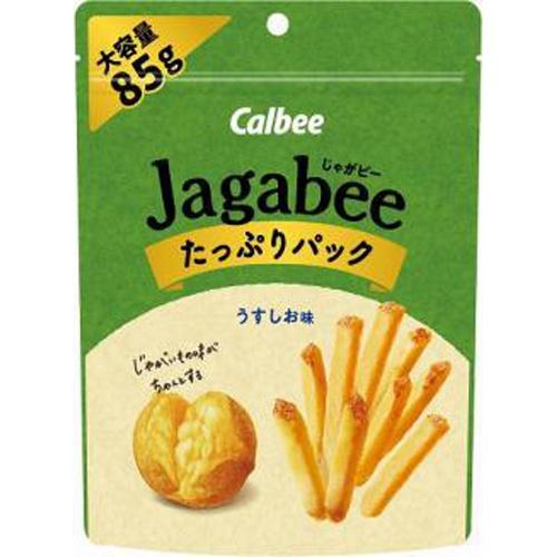 Jagabee カルビー Jagabee（ジャガビー） たっぷりパック うすしお味