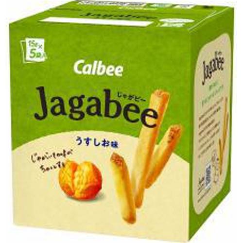 Jagabee カルビー Jagabee（ジャガビー） うすしお味 75g×12入