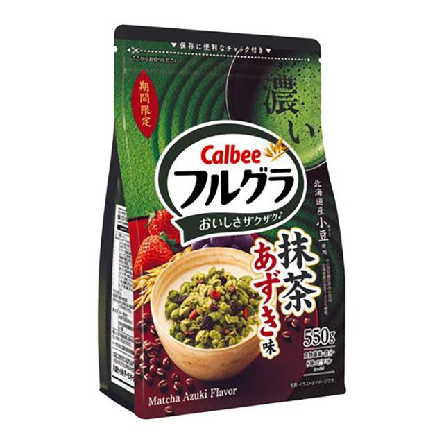 賞味期限 2026/12 カルビー フルグラ 抹茶あずき味 550g×6袋 朝食 フルグラ カルビー 抹茶あずき味 550g×6袋 : スナック菓子のポイポイ