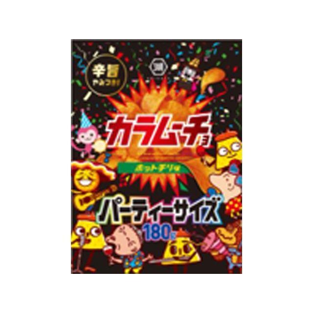 湖池屋　ポテトチップス　カラムーチョ 180ｇ カラムーチョ 湖池屋 カラムーチョチップス ホットチリ 180g×12袋