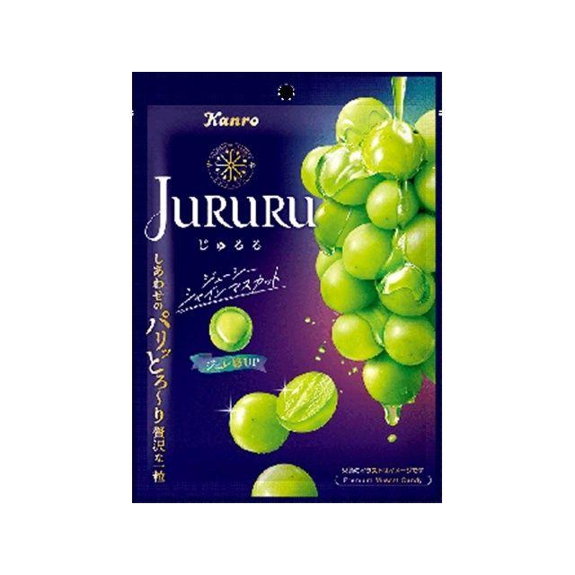 Kanro（カンロ） じゅるる シャインマスカット 60g×6袋 : スナック菓子