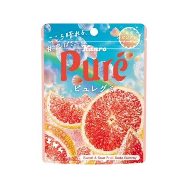 Pure(カンロ) カンロ ピュレグミ 青空ピングレソーダ 52g×6袋