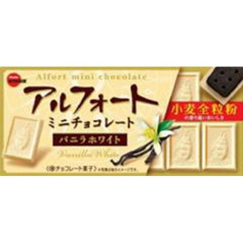 アルフォート ブルボン ミニバニラホワイト 12個×10個 : スナック菓子