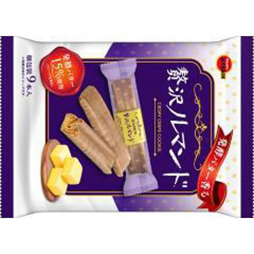 ブルボン 贅沢ルマンド 9本×12入 : スナック菓子のポイポイマーケット