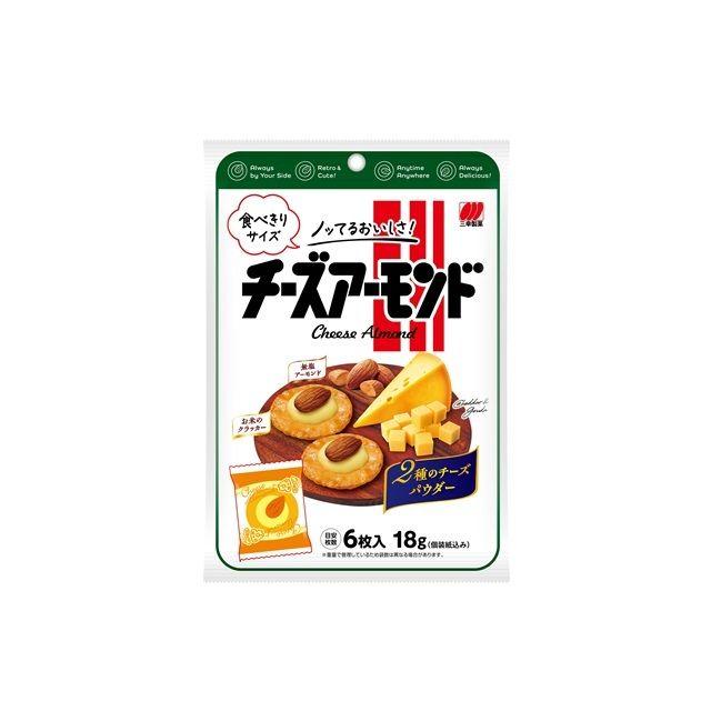 三幸製菓（SANKO SEIKA） チーズアーモンド 18g×12袋 : スナック菓子の