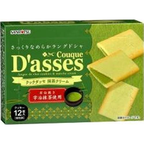 Macha様 おまとめ商品 三立製菓 クックダッセ 抹茶クリーム 12枚×6袋 : スナック菓子の