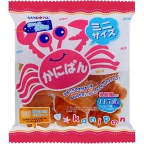三立製菓 ミニかにぱん 80g×12袋 : スナック菓子のポイポイマーケット