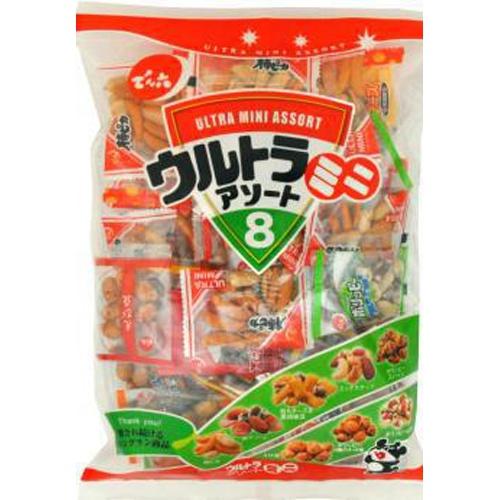 でん六 ウルトラミニアソート 320g×8入 : スナック菓子のポイポイ