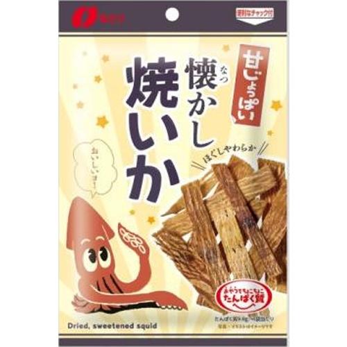 なとり 甘じょっぱい懐かし焼いか 15g×5袋 : スナック菓子のポイポイ