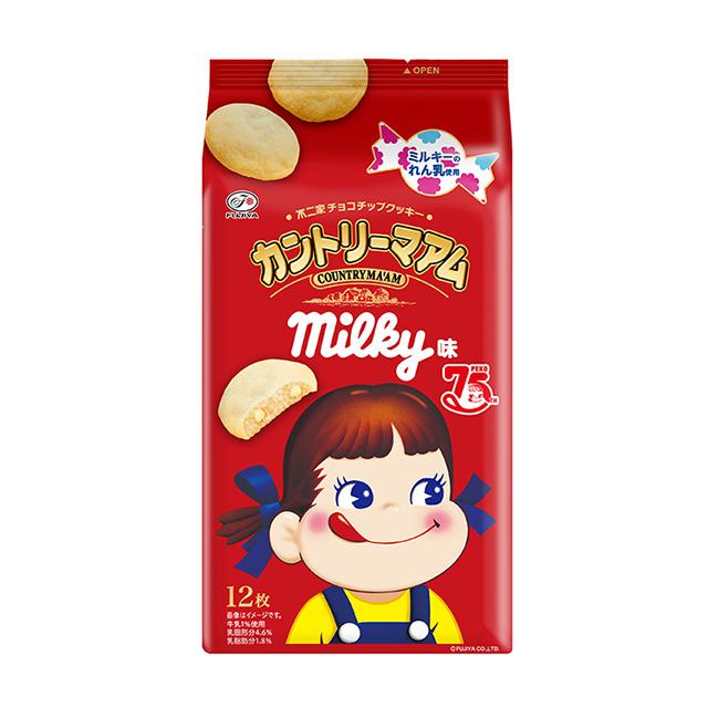 カントリーマアム 不二家 ミルキー味 12枚×5袋 : スナック菓子の
