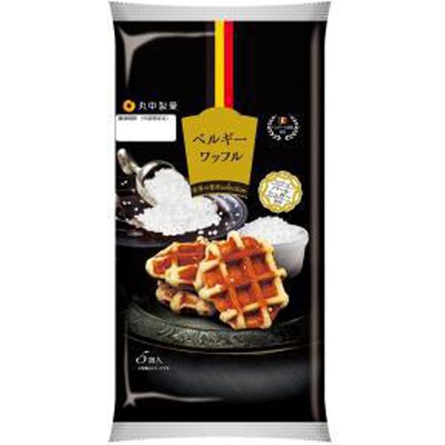 丸中製菓 ベルギーワッフル 5個×6入 : スナック菓子のポイポイ