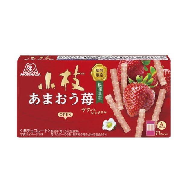 小枝 森永製菓 あまおう苺の小枝 44本×10個 : スナック菓子のポイポイ