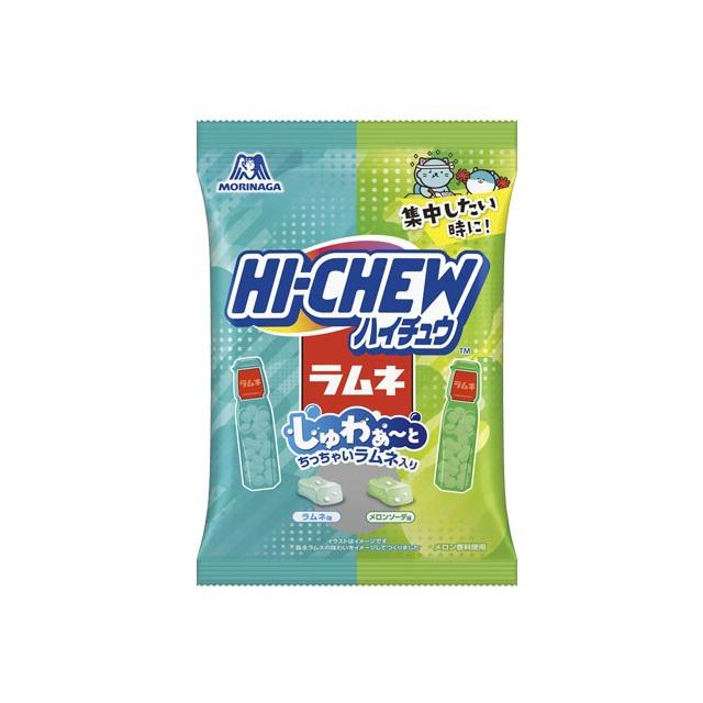 HIーCHEW 森永製菓 ラムネハイチュウ 68g×8個 : スナック菓子の