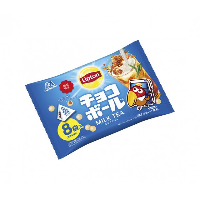 森永製菓 チョコボール リプトンミルクティー 95g×16袋 : スナック菓子