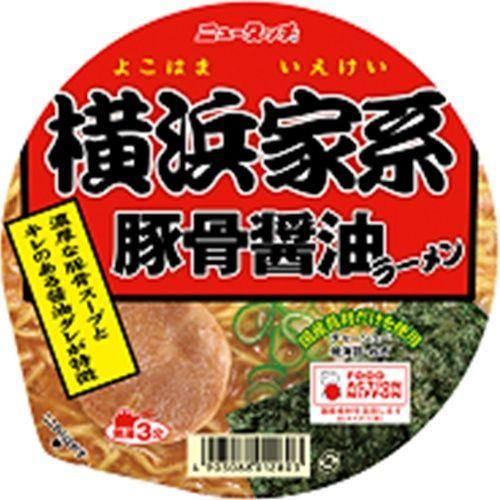 ニュータッチ ヤマダイ 横浜家系豚骨醤油ラーメン 12入 : スナック菓子