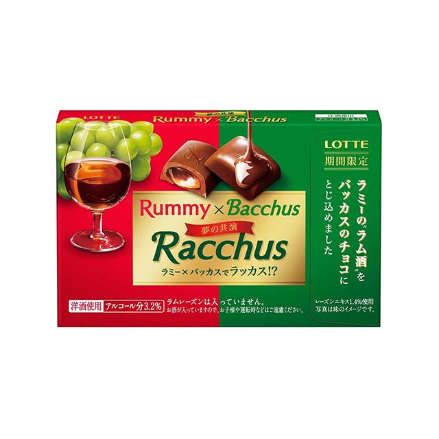 ロッテ（LOTTE） ラッカス 10粒×10個 : スナック菓子のポイポイ