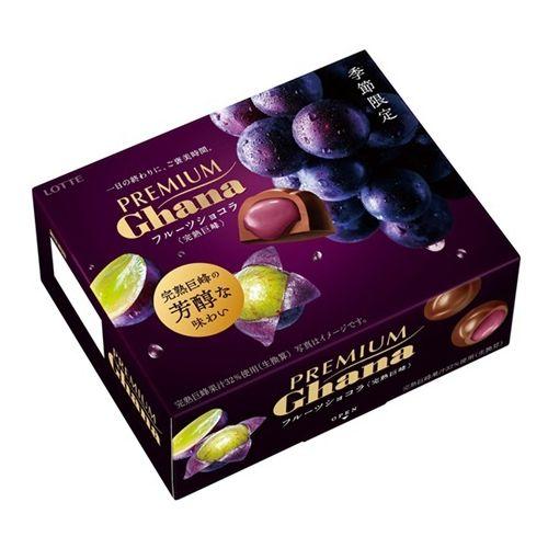 ガーナ ロッテ プレミアムガーナ フルーツショコラ完熟巨峰 6個
