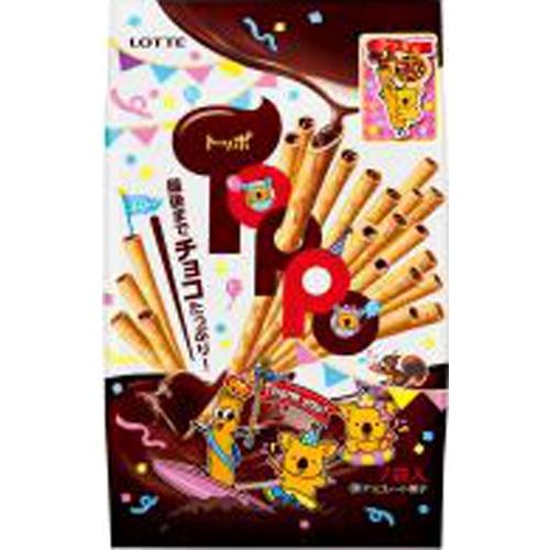 ニュータッチ ロッテ トッポ（袋） 7袋×18袋 : スナック菓子のポイポイ