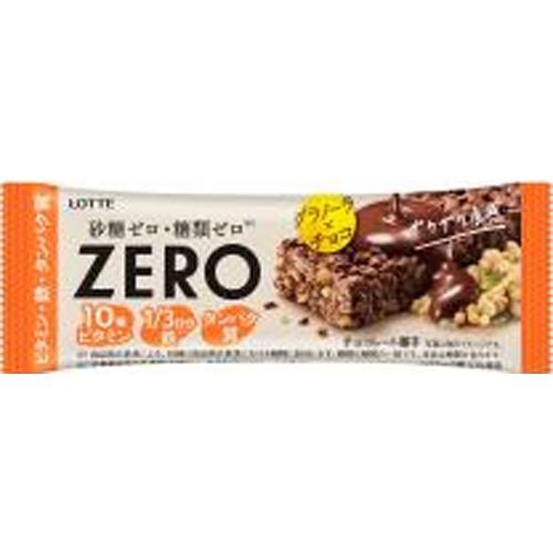 ロッテ（LOTTE） ゼロ グラノーラチョコバー 12個 : スナック菓子の