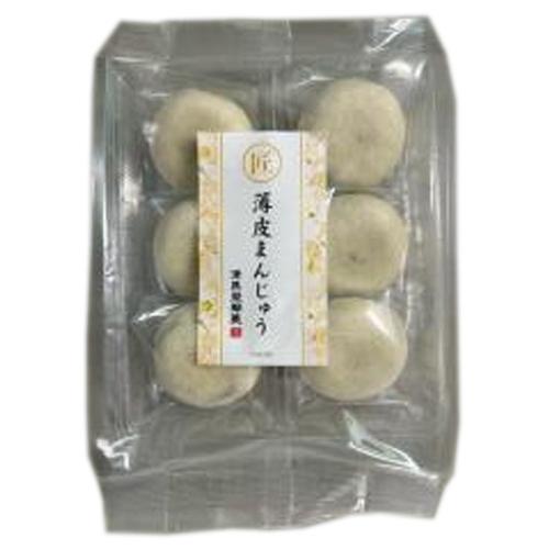 津具屋製菓 津具屋 匠 薄皮まんじゅう 6個×12袋 : スナック菓子の