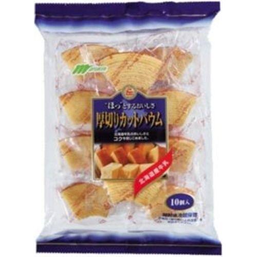 marukin（スイーツ、洋菓子） マルキン 厚切りカットバウム 10個