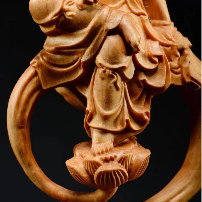自在観音菩薩 観音菩薩 仏像 | 仏の縁 - 木彫り仏像 木の雕刻品