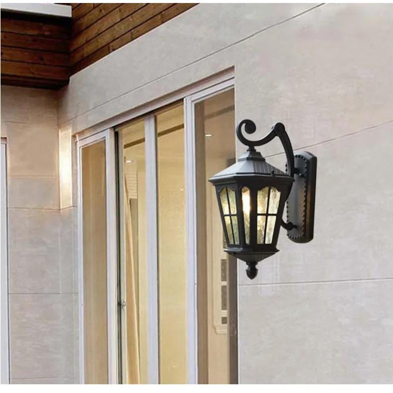 ○独特○新品○アンティーク調 ガラス ウォールランプ 外/廊下/ レトロ