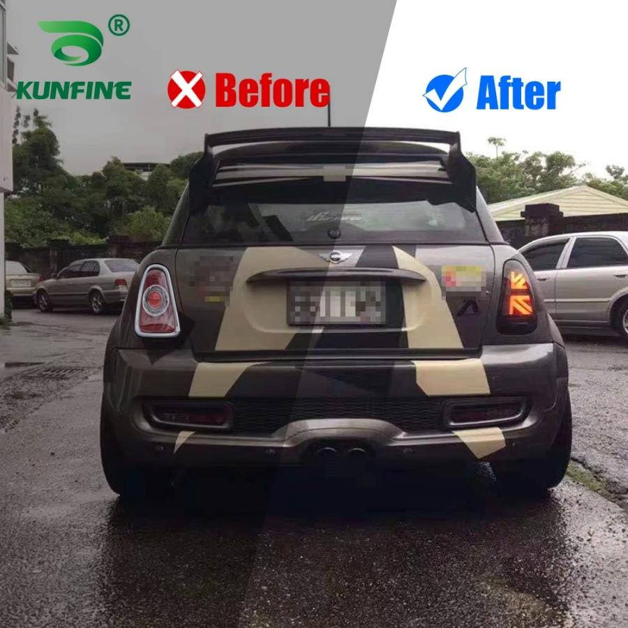 MINI ミニクーパー クーパーＳ R56 R57 2007-2013 ユニオンジャック テールランプ 左右セットの画像