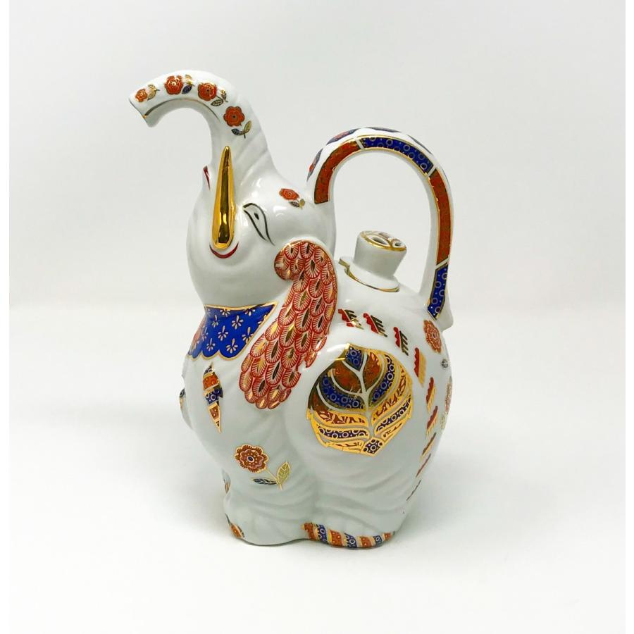 ゾウ 陶器ピッチャー ティーポット 徳利 動物 エスニック風 : ぽこのお