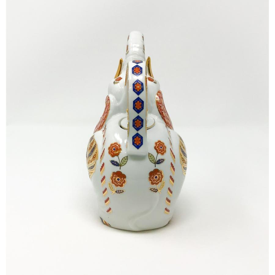 ゾウ 陶器ピッチャー ティーポット 徳利 動物 エスニック風 : ぽこのお