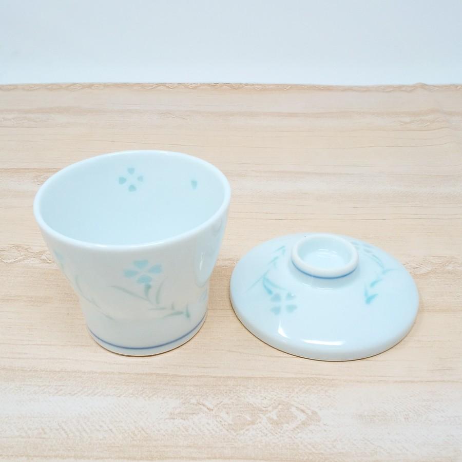 ホタル花 蒸し茶碗 和食器 美濃焼 ボウル 透かし 蛍 四つ葉 ハート 白雲 茶碗蒸し フリーカップ W121 ぽこのお店やさん 通販 Yahoo ショッピング