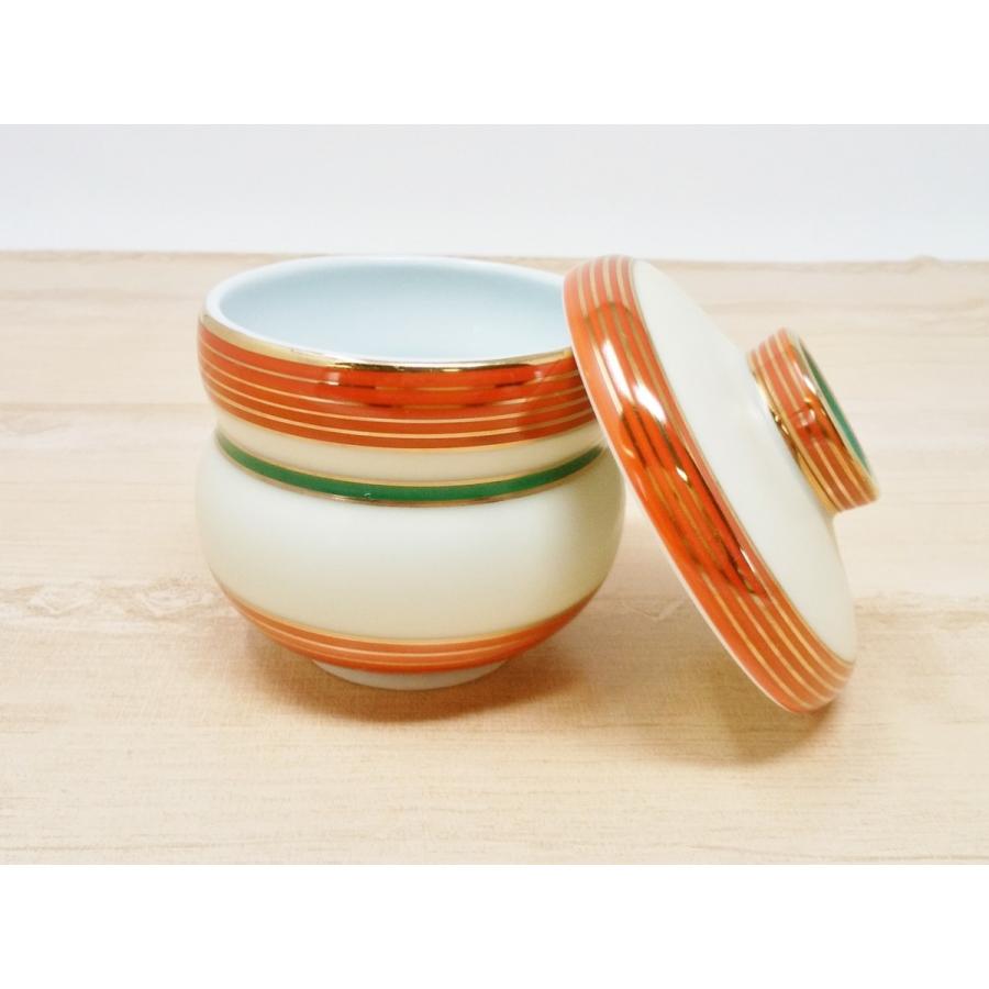 有田焼 蒸し茶碗 ひょうたん 7個セット【和食器 茶碗蒸し 蓋付き フタ