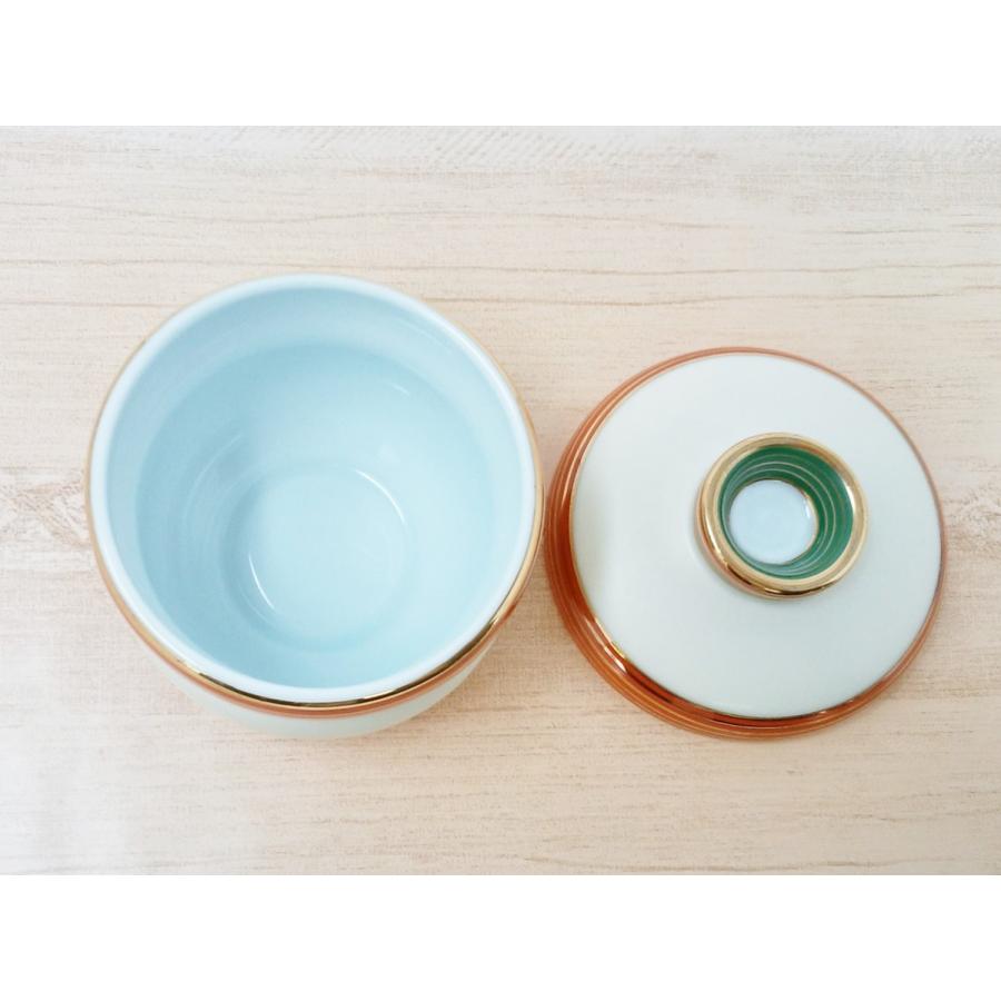 有田焼 蒸し茶碗 ひょうたん 7個セット【和食器 茶碗蒸し 蓋付き フタ