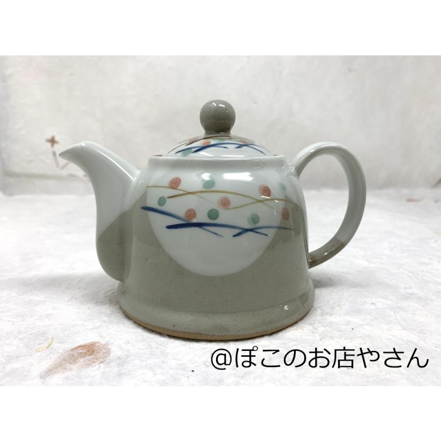 ポット　梅小町【和食器　うつわ　湯呑み　急須　草原　茶こし付き】｜pokostore-toukai