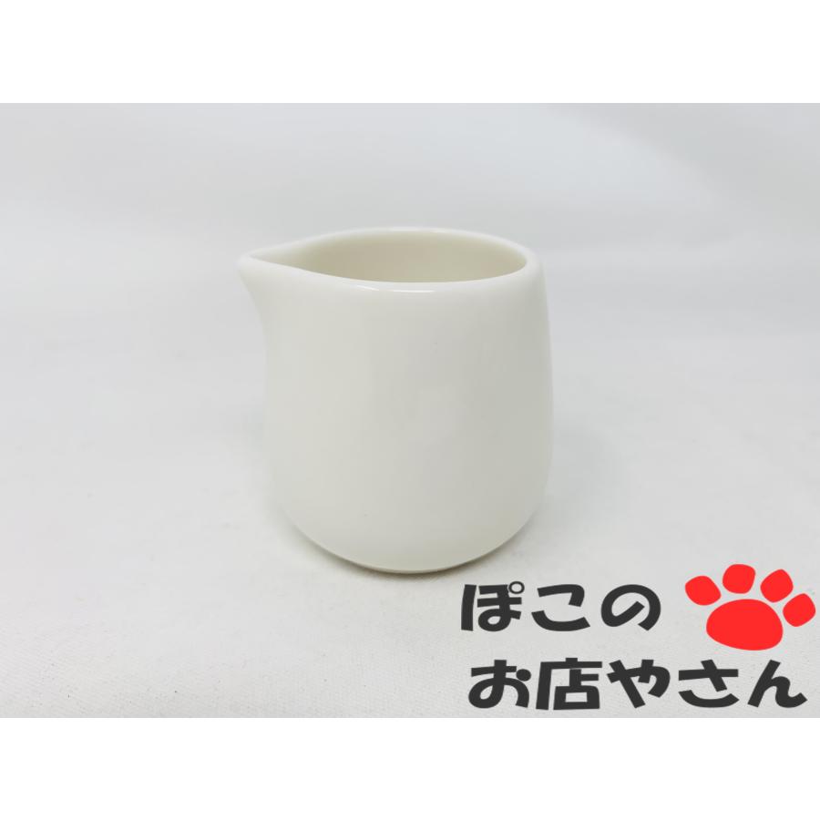 ミルクピッチャー フレッシュ入れ ホワイト 白食器 : ぽこのお店やさん