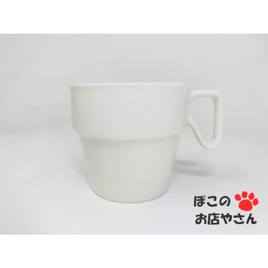 シンプル コーヒーカップ 白 ホワイト 容量220cc 直径8cm×高さ7cm