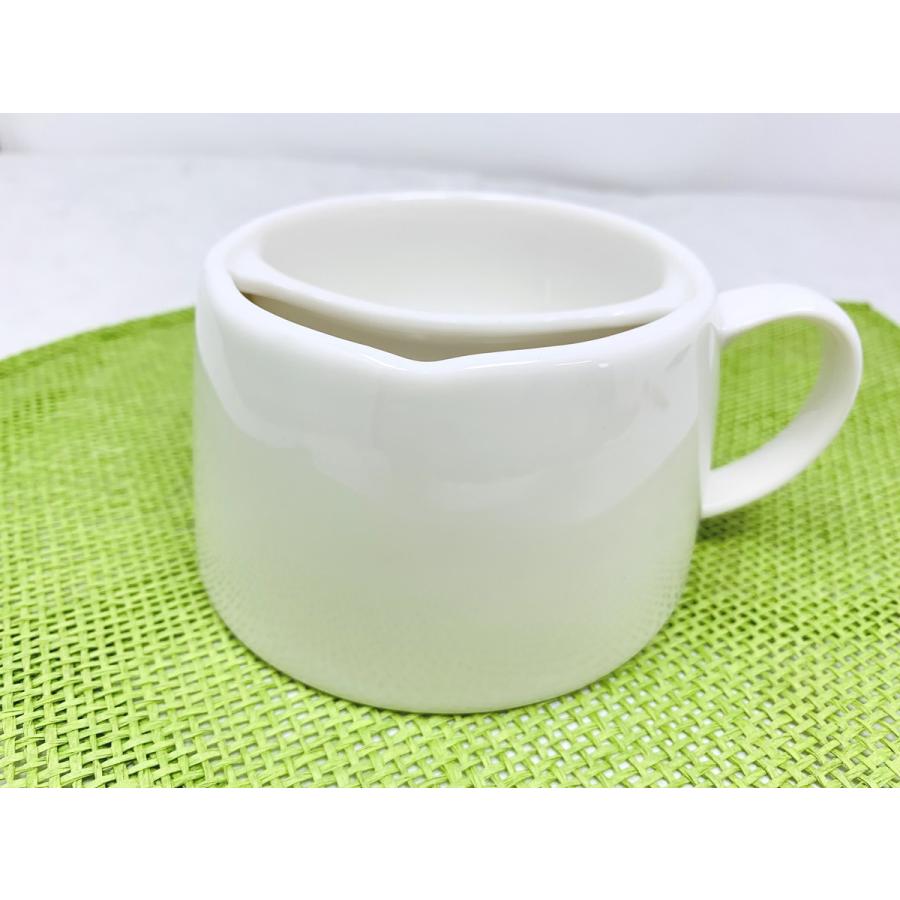 シェービングカップ ホワイト【白い食器 ポーセラーツ 髭剃り 泡立て